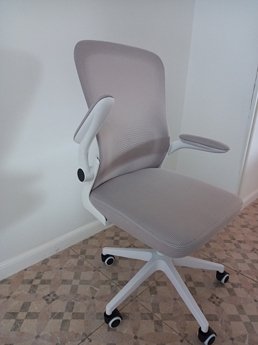 Компьютерное кресло Konfi blue / white фото покупателя 56