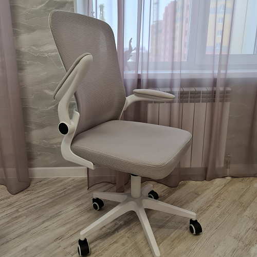 Компьютерное кресло Konfi blue / white фото покупателя 138