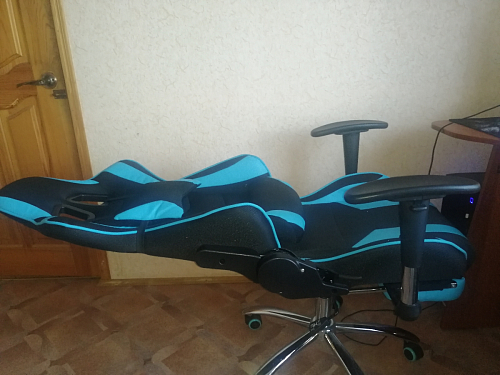 Компьютерное кресло Kano 1 light blue / black фото покупателя 27