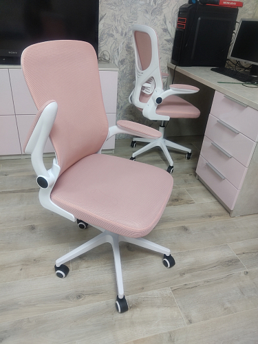 Компьютерное кресло Konfi blue / white фото покупателя 41