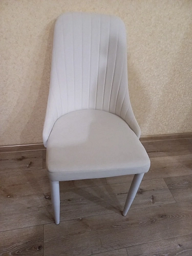 Стул на металлокаркасе Kora white / gray фото покупателя 136
