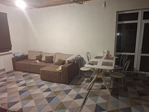 Стол Unika 180x80 белый спеченный камень / светлое дерево фото покупателя 7
