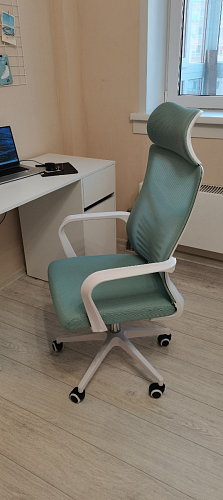 Компьютерное кресло Montana blue / white фото покупателя 60
