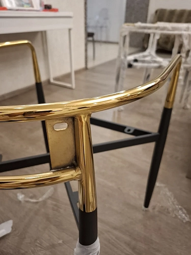 Кресло Lord gray / black / gold фото покупателя 4
