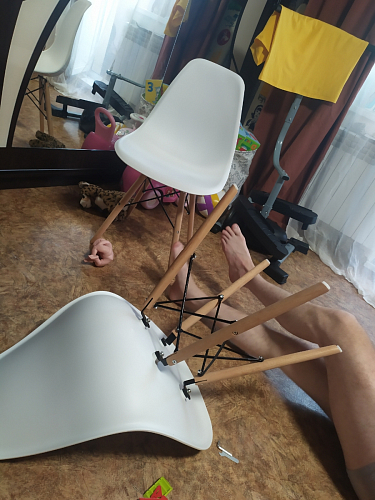 Стул Eames light green фото покупателя 568