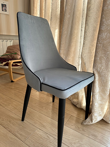 Стул на металлокаркасе Kora white / gray фото покупателя 452