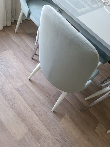 Стул на металлокаркасе Kora white / gray фото покупателя 435