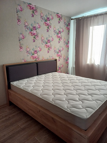 Полутораспальная кровать Клауд 140х200 парящая дуб крафт золотой / антрацит фото покупателя 641
