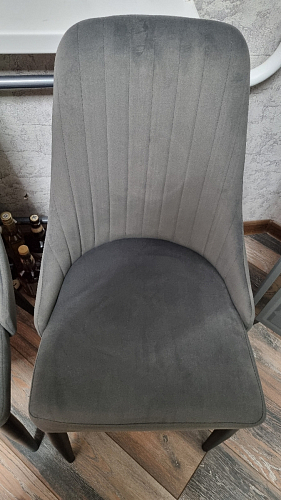 Стул на металлокаркасе Kora white / gray фото покупателя 496