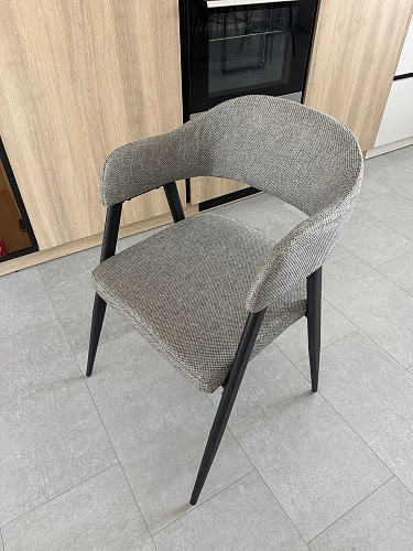 Стул на металлокаркасе Twin gray / black фото покупателя 52