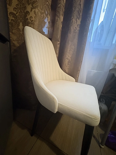 Стул на металлокаркасе Kora white / gray фото покупателя 93