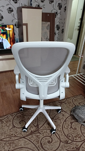 Компьютерное кресло Konfi blue / white фото покупателя 169