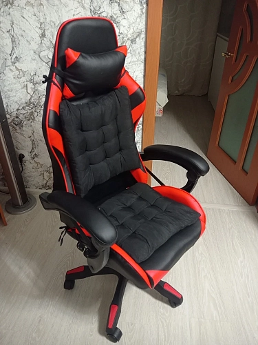 Компьютерное кресло Rodas black / blue фото покупателя 11