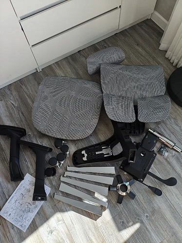 Компьютерное кресло Samur black / gray фото покупателя 7