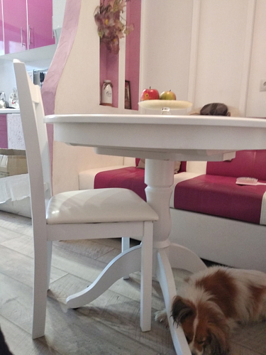 Стул Midea white фото покупателя 2