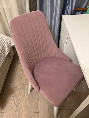 Стул на металлокаркасе Kora white / gray фото покупателя 373