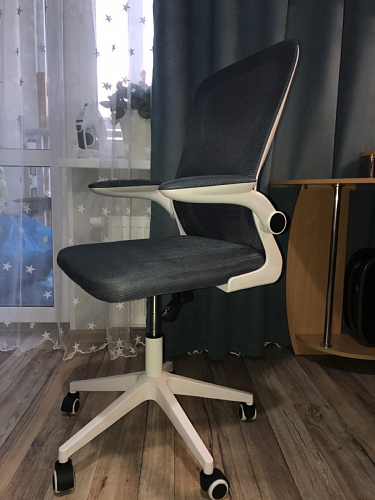 Компьютерное кресло Konfi blue / white фото покупателя 328