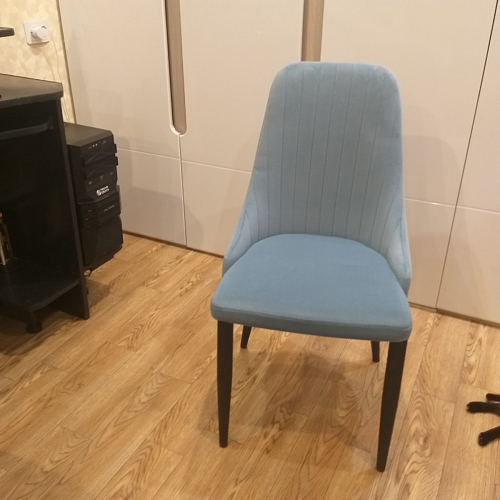 Стул на металлокаркасе Kora white / gray фото покупателя 340