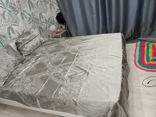 Односпальная кровать Адайн 80х200 белое дерево фото покупателя 85
