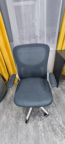 Компьютерное кресло Konfi blue / white фото покупателя 134