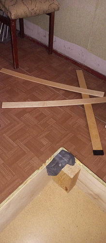 Полутораспальная кровать Клауд 140х200 парящая дуб крафт золотой / антрацит фото покупателя 295