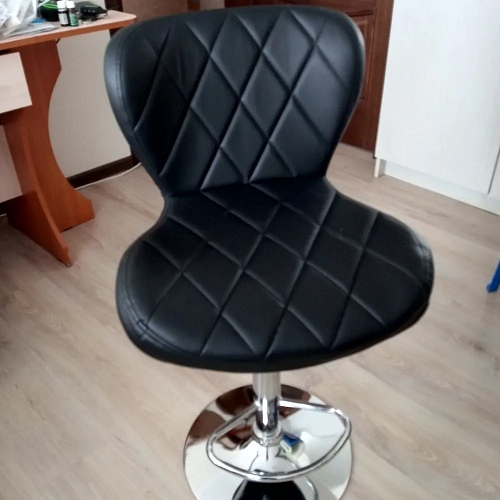 Барный стул Porch dark beige / chrome фото покупателя 16