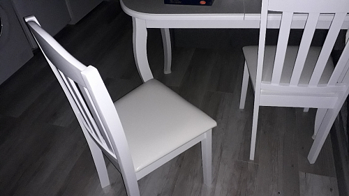 Стул Midea white фото покупателя 7