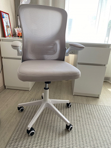 Компьютерное кресло Konfi blue / white фото покупателя 179