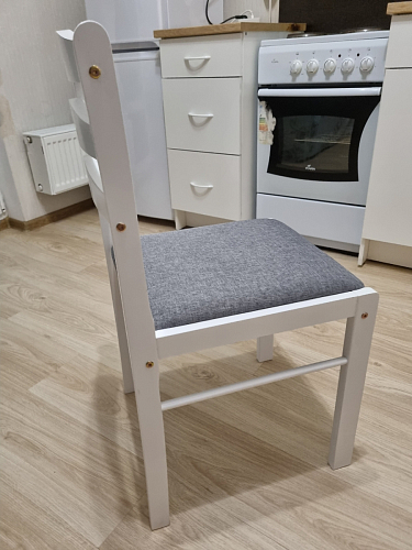 Стул деревянный Camel white / light grey фото покупателя 32