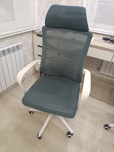 Компьютерное кресло Montana blue / white фото покупателя 22