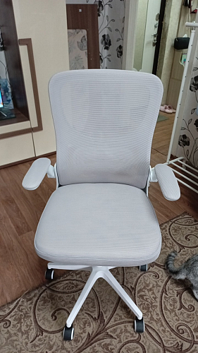 Компьютерное кресло Konfi blue / white фото покупателя 168