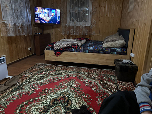Полутораспальная кровать Клауд 140х200 парящая дуб крафт золотой / антрацит фото покупателя 313
