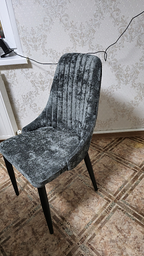 Стул на металлокаркасе Kora white / gray фото покупателя 570