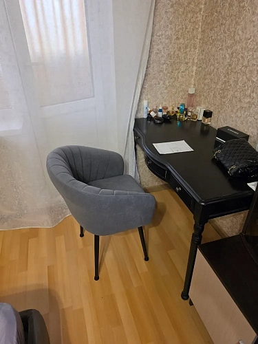 Стул на металлокаркасе Моншау velutto 49 / черный фото покупателя 8