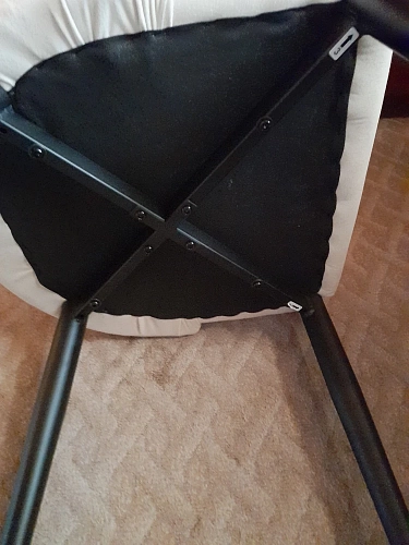 Стул на металлокаркасе Kora white / gray фото покупателя 96