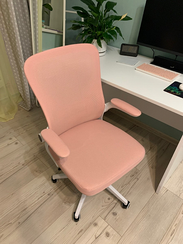 Компьютерное кресло Konfi blue / white фото покупателя 51