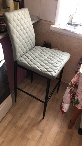 Барный стул Teon gray / black фото покупателя 31