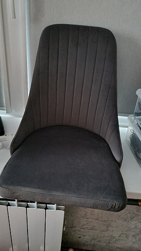 Стул на металлокаркасе Kora white / gray фото покупателя 494
