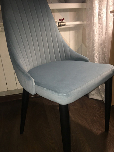 Стул на металлокаркасе Kora white / gray фото покупателя 396