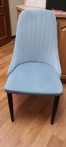 Стул на металлокаркасе Kora white / gray фото покупателя 654