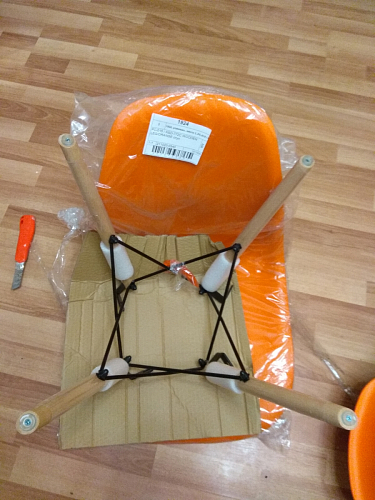 Стул Eames light green фото покупателя 656