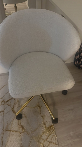 Компьютерное кресло Lika white teddy фото покупателя 38