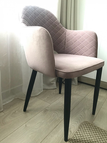 Стул на металлокаркасе Vener light purple фото покупателя 6