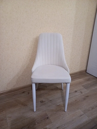 Стул на металлокаркасе Kora white / gray фото покупателя 137
