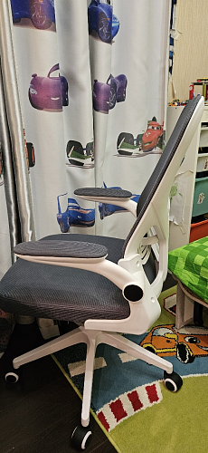 Компьютерное кресло Konfi blue / white фото покупателя 287