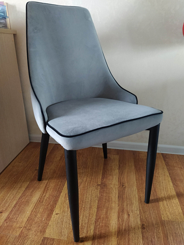 Стул на металлокаркасе Kora white / gray фото покупателя 382