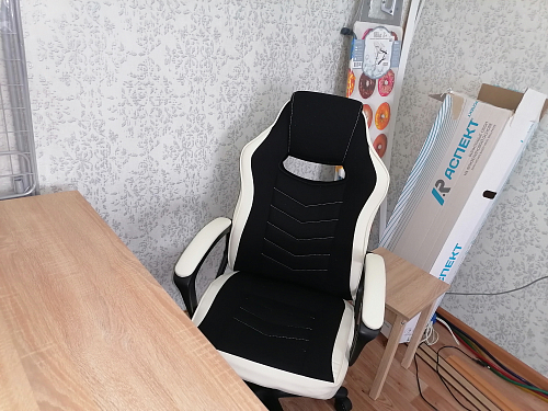 Компьютерное кресло Gamer черное / серое фото покупателя 98