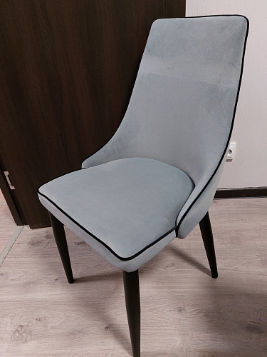 Стул на металлокаркасе Kora white / gray фото покупателя 628