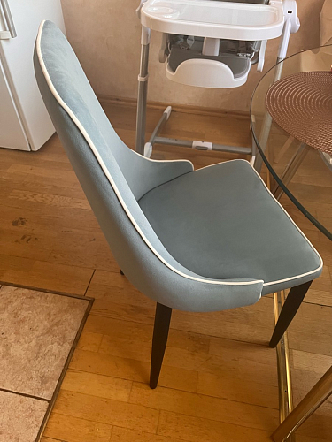 Стул на металлокаркасе Kora white / gray фото покупателя 609