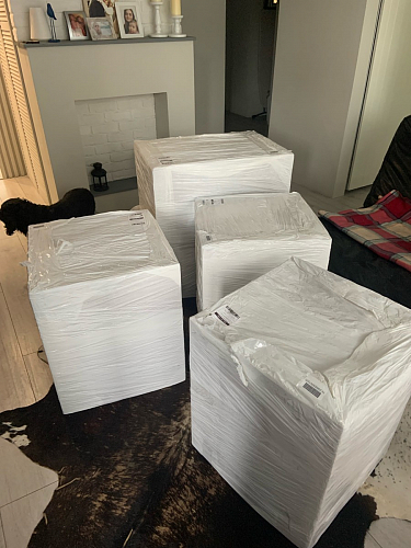 Стул на металлокаркасе Kora white / gray фото покупателя 300